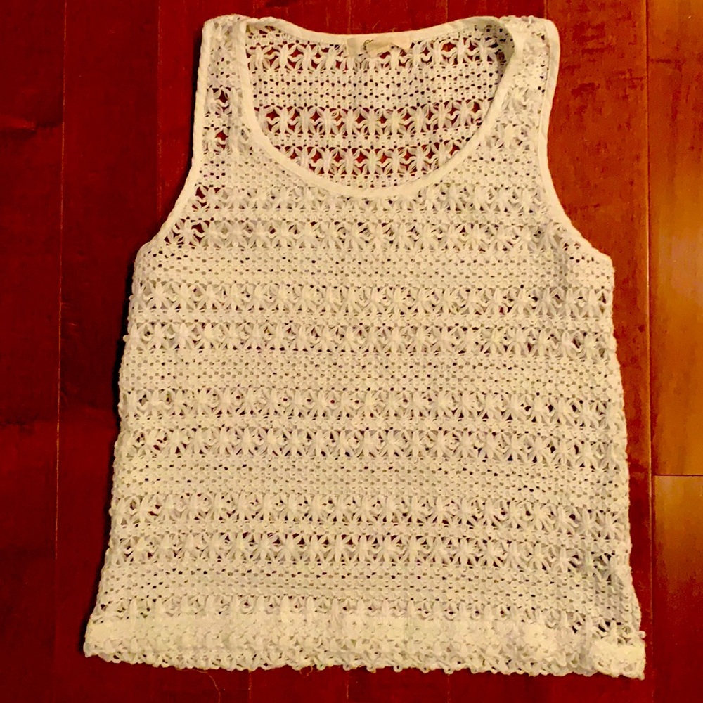 Lace knit camisole